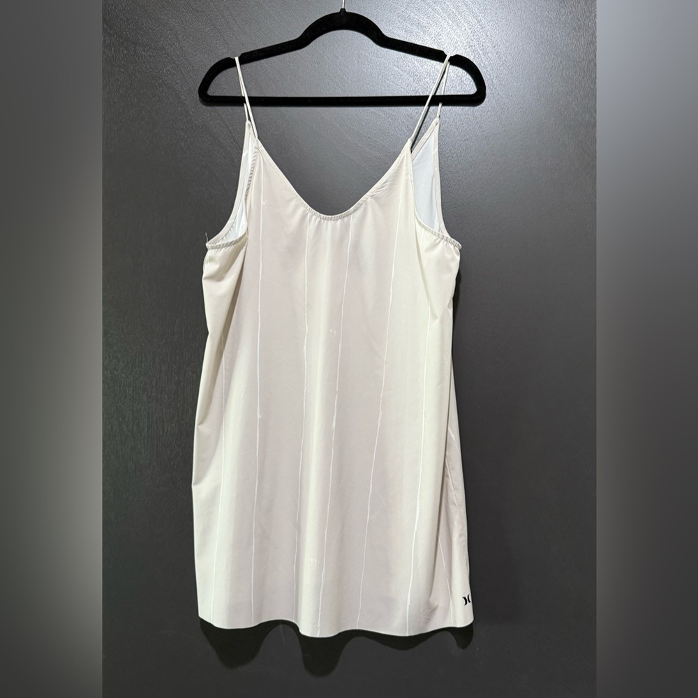Hurley Cream Slip Dress Swim Coverup
